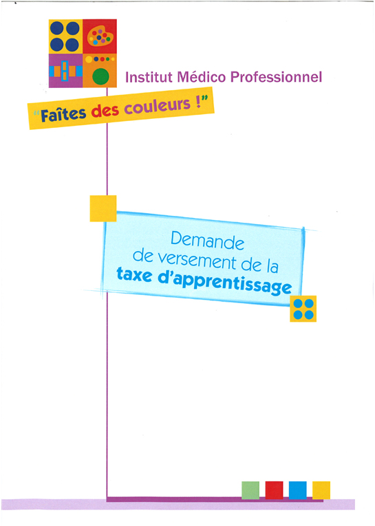 Page 1 de la brochure Taxe d'apprentissage