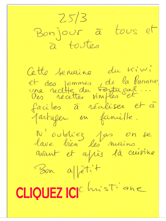 autre recette